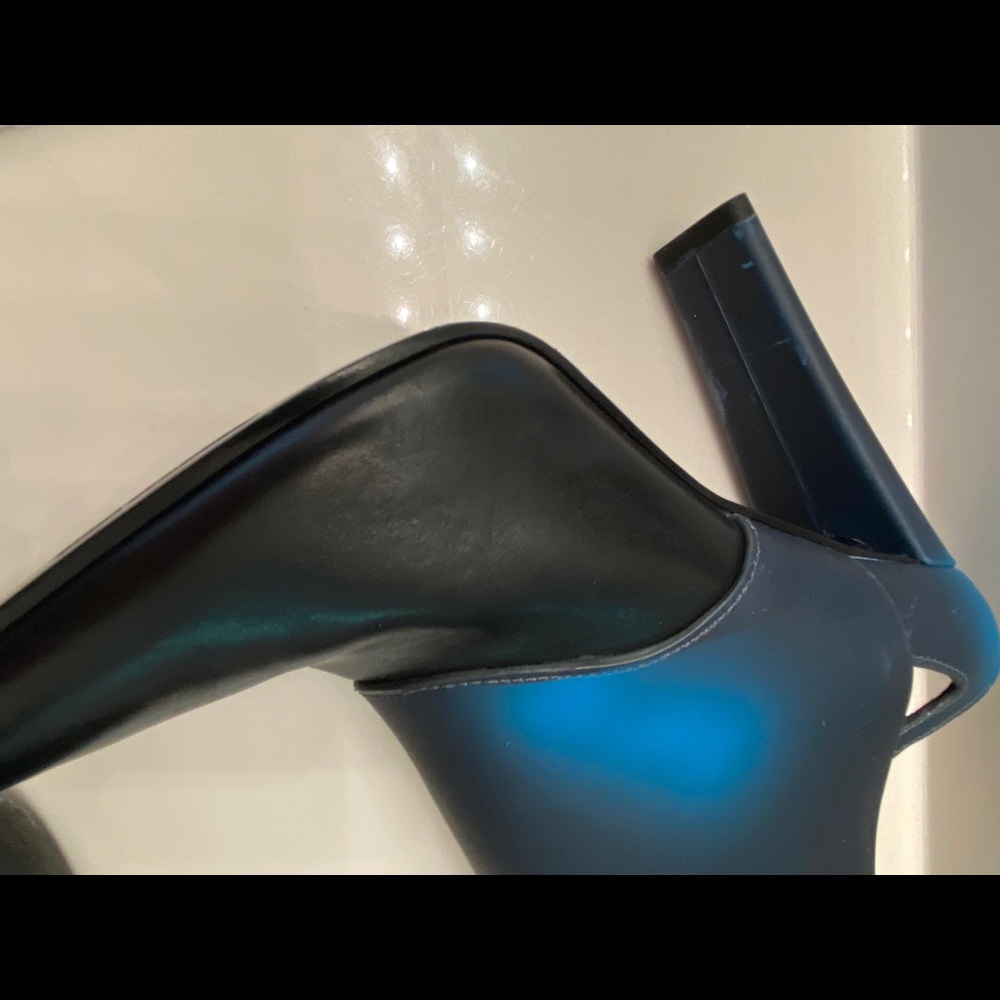 ALEXANDER WANG heat sensitive blue mules heels - Picture 8 of 16